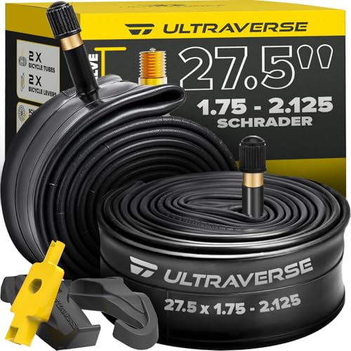 Ultraverse 27,5 Zoll Fahrradschlauch 27,5 x 1,75 1,95 2,10 2,125 -...