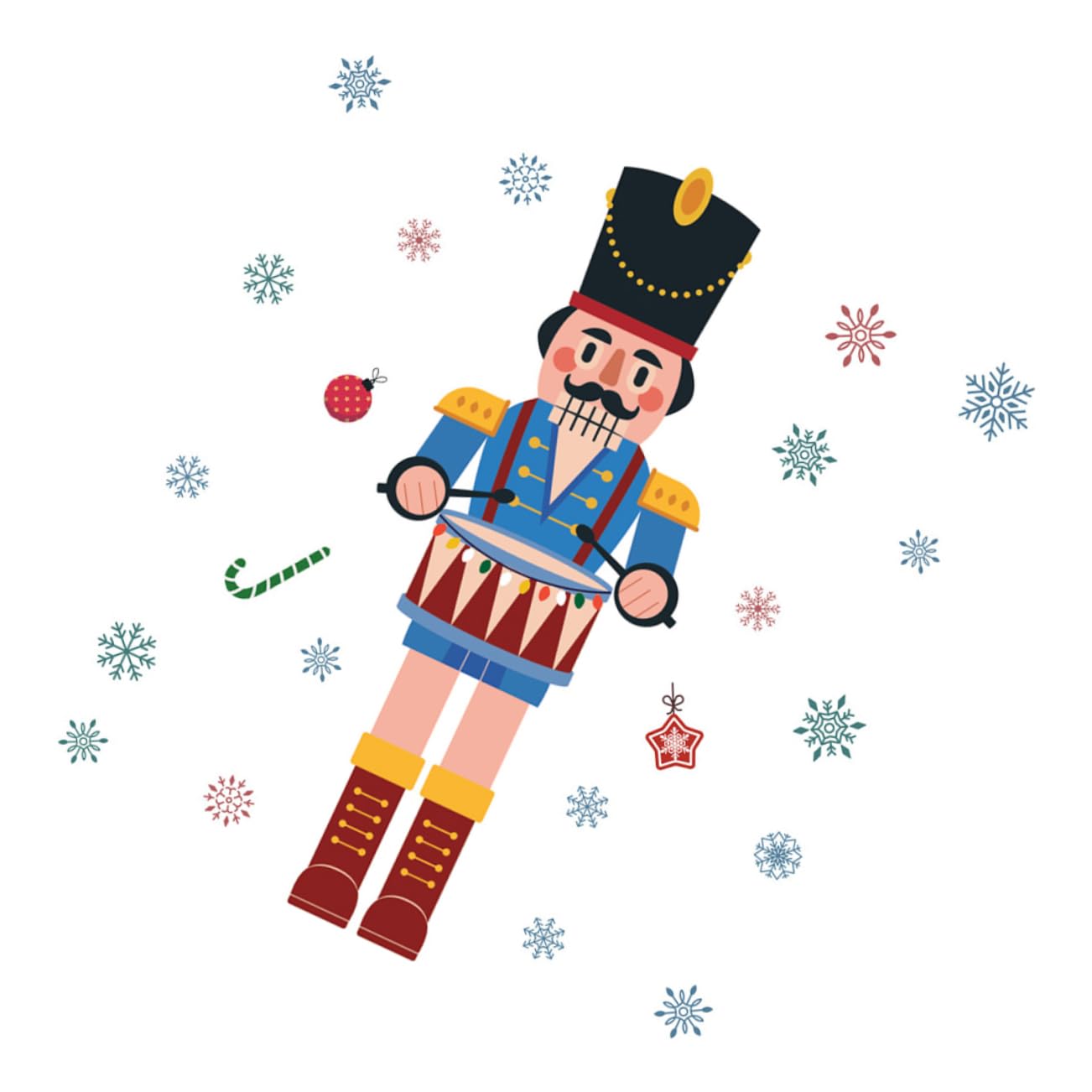 Alipis 3 Pz Vetrofanie Natalizie Adesivi Per Finestre Vetrofanie Schiaccianoci Adesivi Rosa Adesivi Per Costumi Adesivo Da Parete Fiocco Di Neve La Finestra Di Natale Aggrappa Blue Pvc