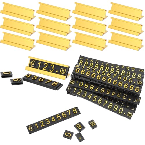 Zerodeko �W���G���[�p �����\ ���i�\�� �J�E���^�[�X�^���h 16�Z�b�g ���F �~�j ���i���x���^�O �����ύX�\ �����X���� �L���[�u