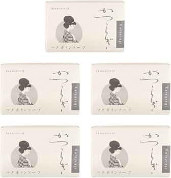 麦飯石　石鹸　サンプル Amazon | 麦飯石 無添加 洗顔石鹸 マグポーリンソープ（105g ×5個