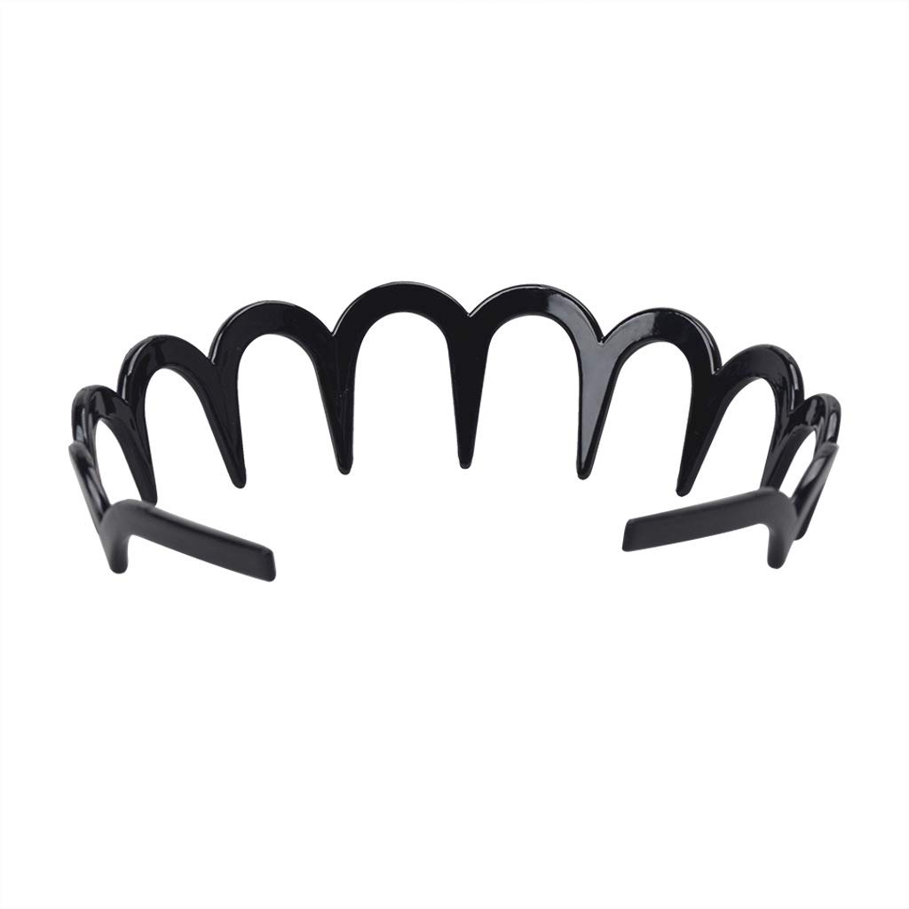 AUTOECHO Fasce per capelli da donna, Fasce per capelli da ragazza | Fascia per capelli forma di Z | Cerchietto per capelli con dente di squalo antiscivolo, fascia per capelli, per il
