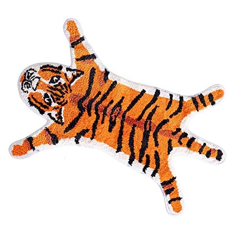 Tiger Shaped Non-Slip Bath Mat Cover