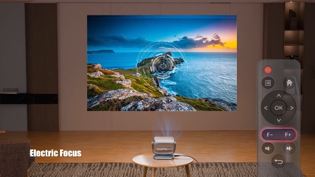 Amazon.com: 4K Smart Projector Native 1080P 1800 ANSI,Auto Focus