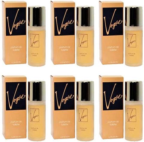 Crimson Kangaroo Fragrances 6 Pack Set Of Women's Vogue Milton Lloyd Perfume Parfum De Toilette Fragrances 50 Millilitre