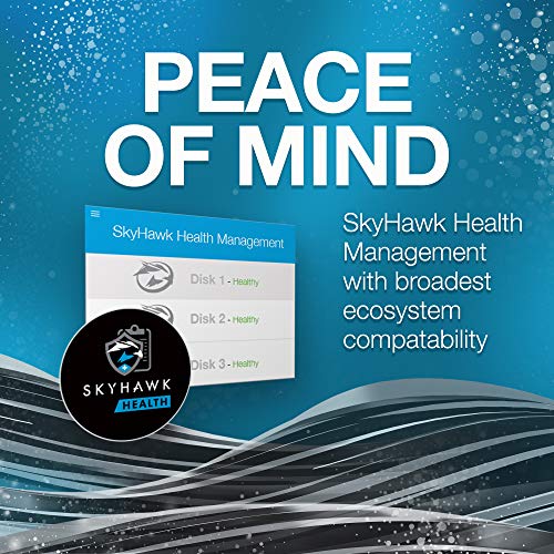 Image of Seagate Skyhawk AI 16 TB Surveillance Internal Hard Drive HDD - 3.5 Inch SATA 6 Gb /s 256 MB Cache for DVR NVR Security Camera System with Drive Health Management (ST16000VE000)