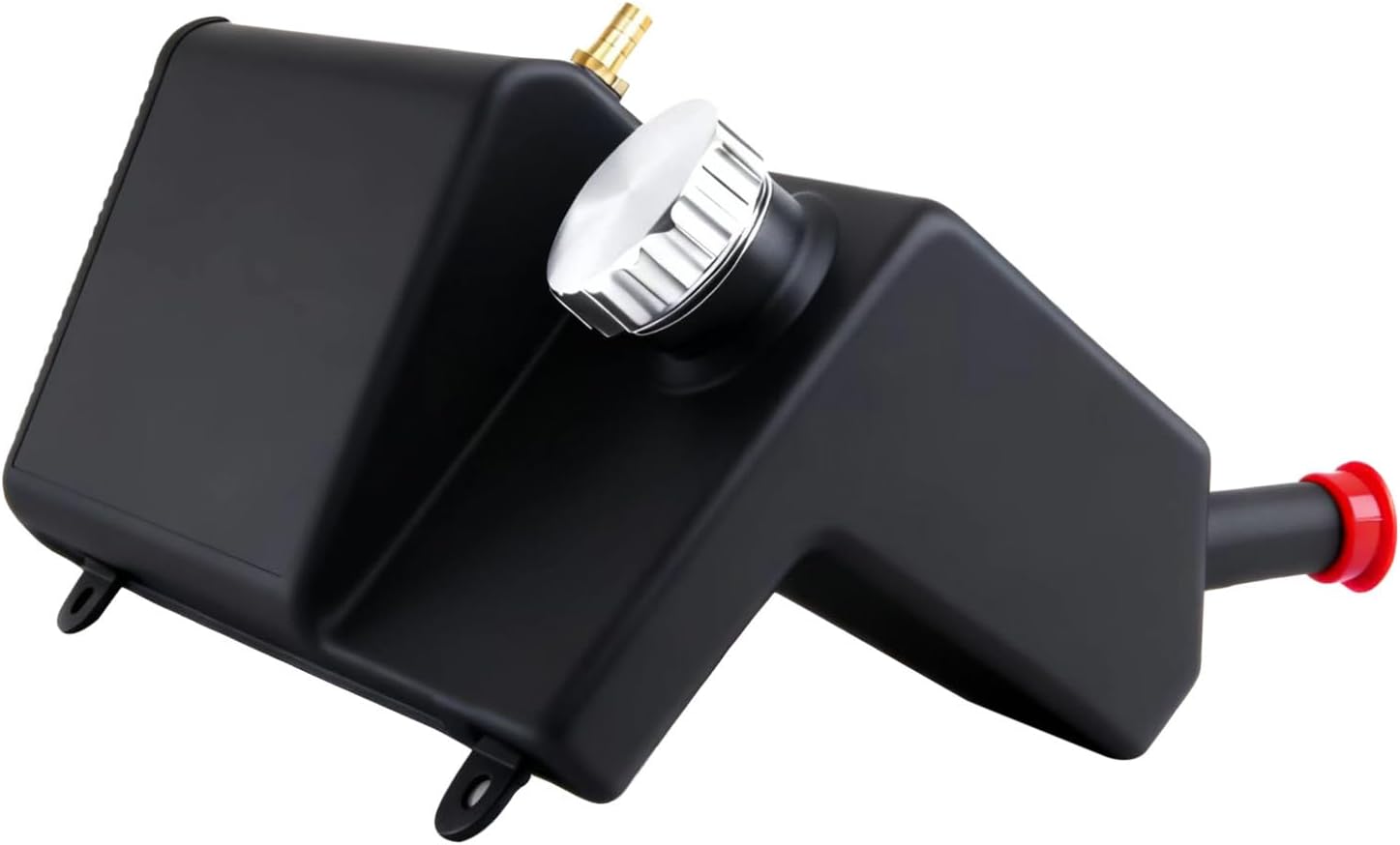 Aluminum Coolant Overflow Tank Compatible For Ford Mustang Cobra GT SVT 4.6L 1996-2004 1997 1998 2000 2001 2003 (BLACK)