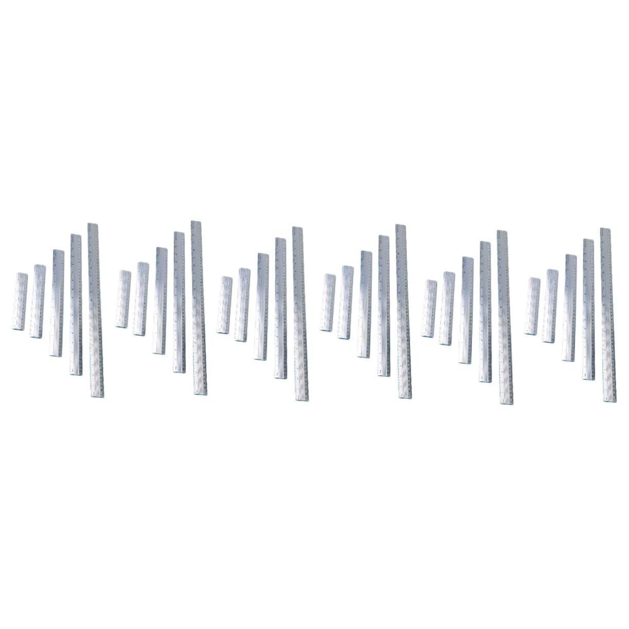 Angoily 30pezzi Righello Set Per e Scuola Per Strumento Precisione Per Architetti e Studenti