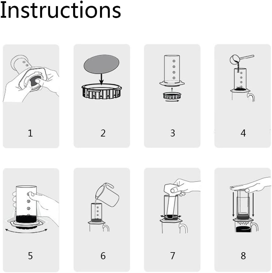 Pressure Type Coffee Pot Type Hand Brewed Coffee Machine Convenient Filter Press Coffee Gadgets