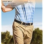BULLIANT Belt for Men 2Pack,Mens Gift Stretch Braided Web Belt Elastic for Casual Golf Jeans,1 3/8" - Image 2