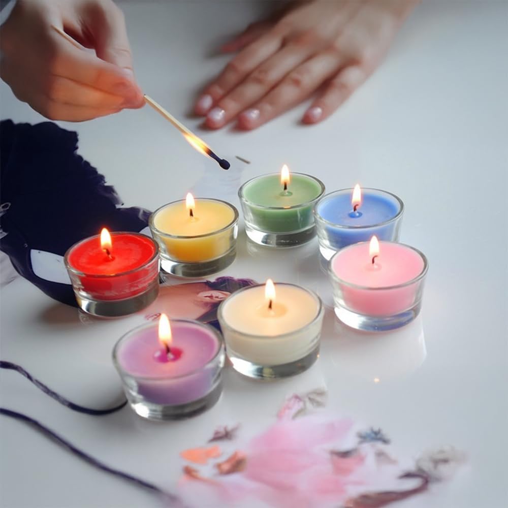 Vela de Téalights Aromáticas con perfumadas citronela 120velas ( PLUS HOME )