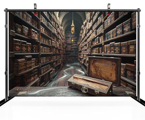Fondo mágico 7x5ft tema varita para estudio fotográfico miniatura 3