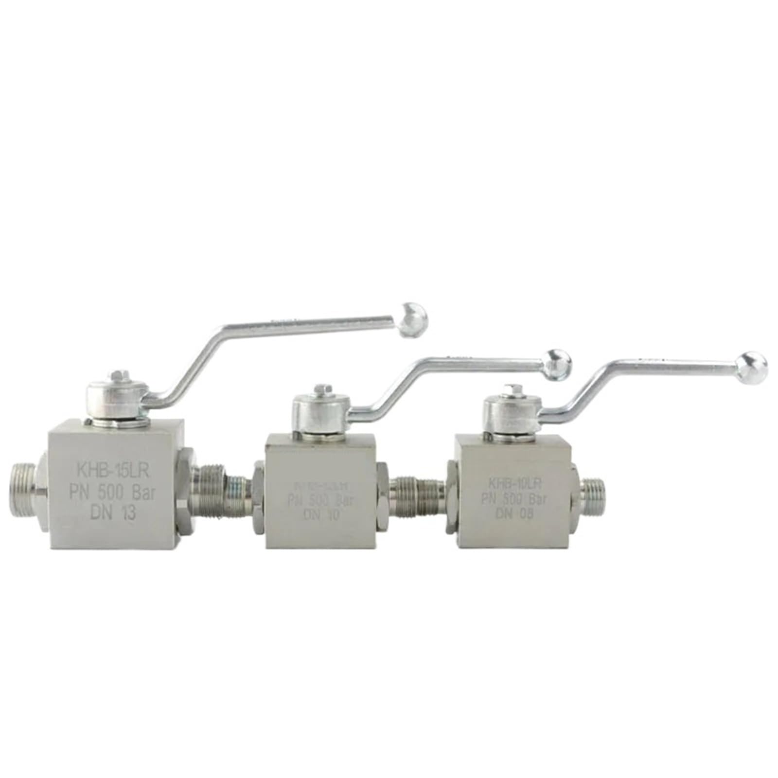Robinet hydraulique KHB 08SR en acier au carbone forgé de haute précision 31,5 Mpa