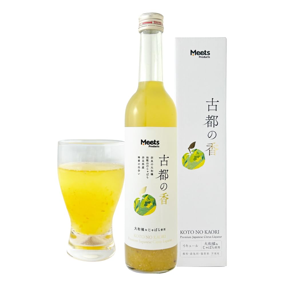 Amazon.co.jp: 古都の香 500ml お酒 ギフト リキュール フルーツ 大和