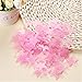 adesivi murali bambini,100pcs adesivi murali stelle luminose, adesivi murali fluorescenti colorati per la cameretta dei bambini-rosa