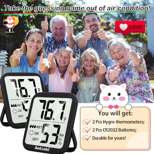 Antonki ATHM011A Room Thermometer For Home thumb #6