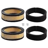 Drblawi Compatible with 2 PAC 25 883 03-S1 235116-S Air Filter with 237421-S Pre-filter for Kohler