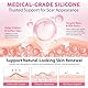 Silicone Scar Tape,Silikon-Narbenband 1,6 ’’ x 120 ’’, wiederverwendbares professionelles Silikon-Narbenblatt für chirurgische Narben, Tummy Tuck, Keloid, Brennen, Akne, C-Abschn