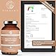QIDOSHA® Calcium-Alpha-Ketoglutarat Ca-AKG, 120 Kapseln im Apothekerglas, deutsche Fertigung, jede Charge laborgeprüft
