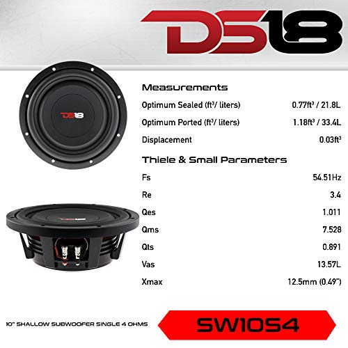 Amazon.com: DS18: Shallow Subwoofers
