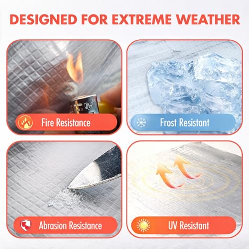 Image of Super Strong Adhesive Waterproof tape Permanent Repair Roof Water Leakage Solution Rubber Foil Suitable for Roof Leak, surface Crack, Window Sill Gap, Boat Sealing, Tank Leak (5CM*5M)