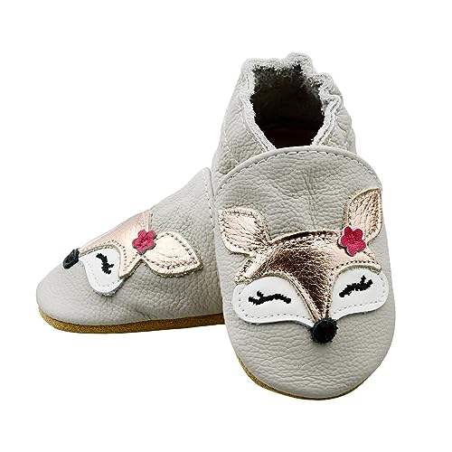 iEvolve Baby Leather Shoes Soft First Walker Shoes Crib Shoes Moccasins for Toddlers3