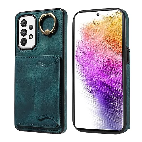 Étui portefeuille Samsung A73 5G rotatif pour regarder vos vidéos les mains libres