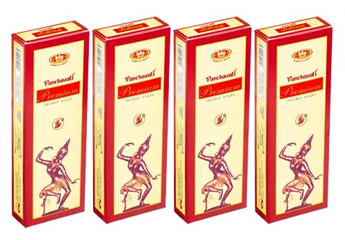 Image of BIC Panchavati Premium Incense Sticks Agarbatti 220 GM Box Pack of 4 (220 GM x 4 = 880 GM) 4 Box