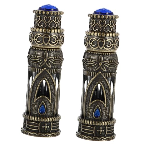 BELLIFFY 2 Piezas Botellas de Perfume Árabe Reutilizables...