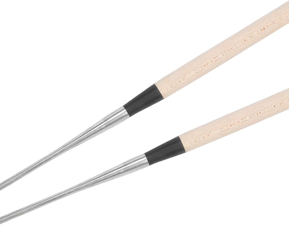 Stainless Steel Chopsticks Reusable Chop Sticks Extra Long 28.3 cm/ 11.1 Inch Cooking Chopsticks MetalSushi Japanese Chopsticks Dishwasher Safe (S)