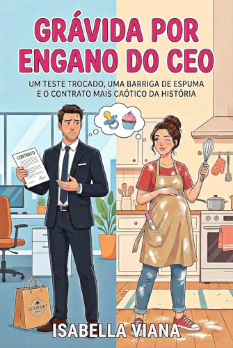 Grávida por Engano do CEO: Um teste trocado, uma barriga de espuma e o contrato de casamento mais caótico da história.
