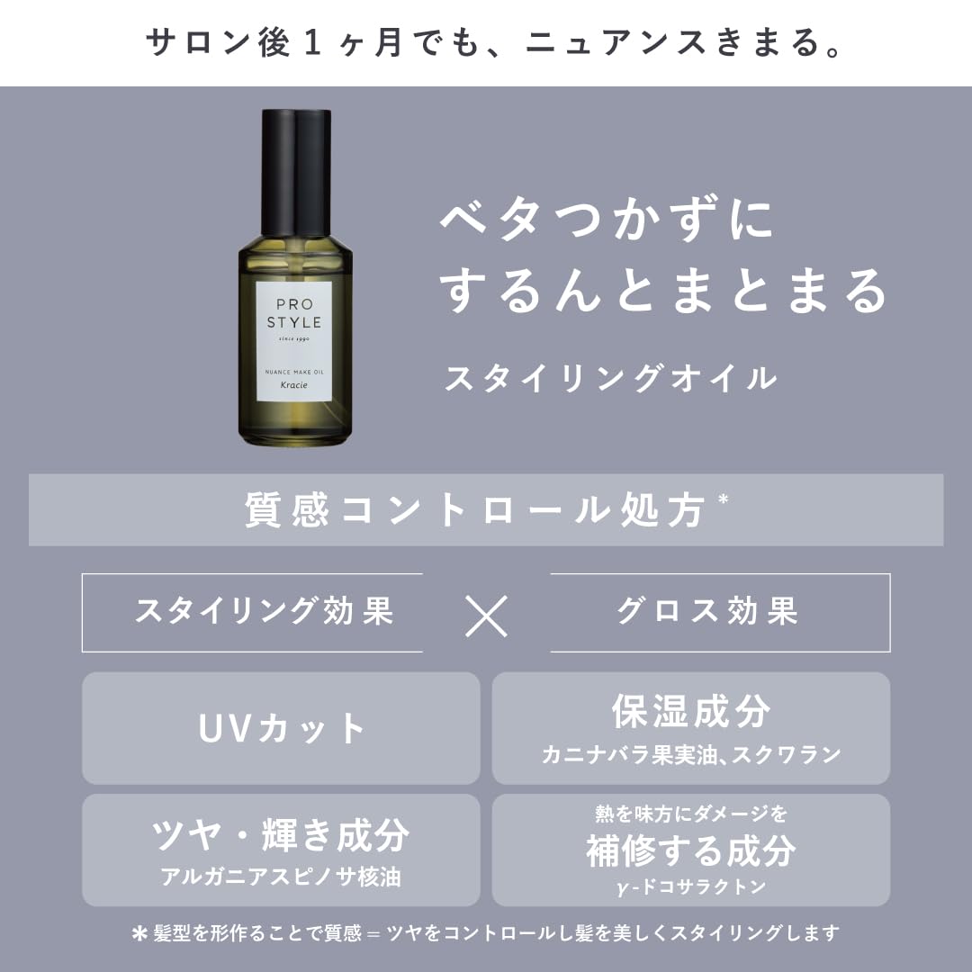 Amazon | プロスタイル ニュアンスメイクオイル 詰め替え 60ml×2 
