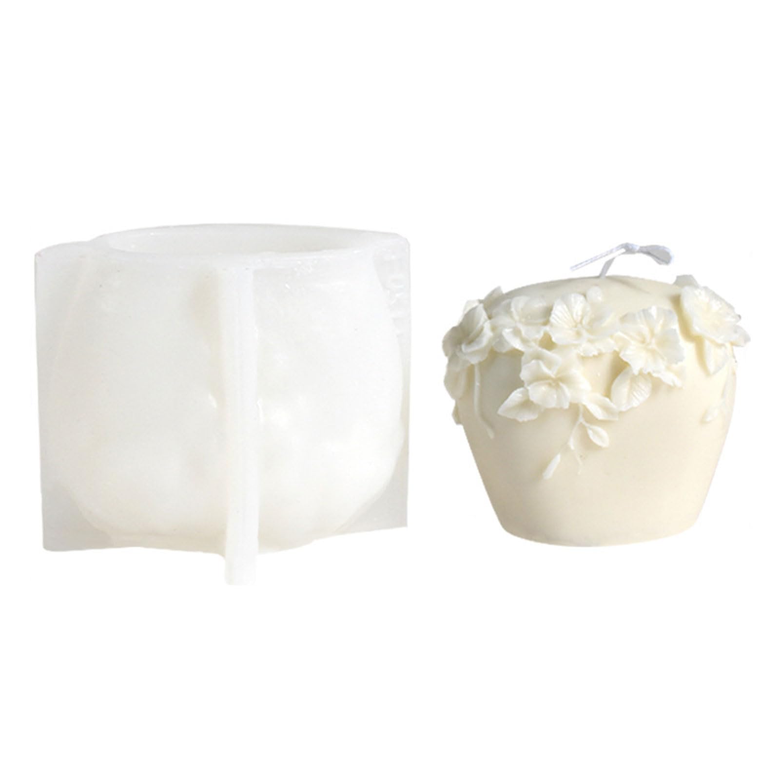 our fave Embossed VineFlower Silicone Molds for Soap Chocolate Candy Cylinder for Epoxy Resin Flower