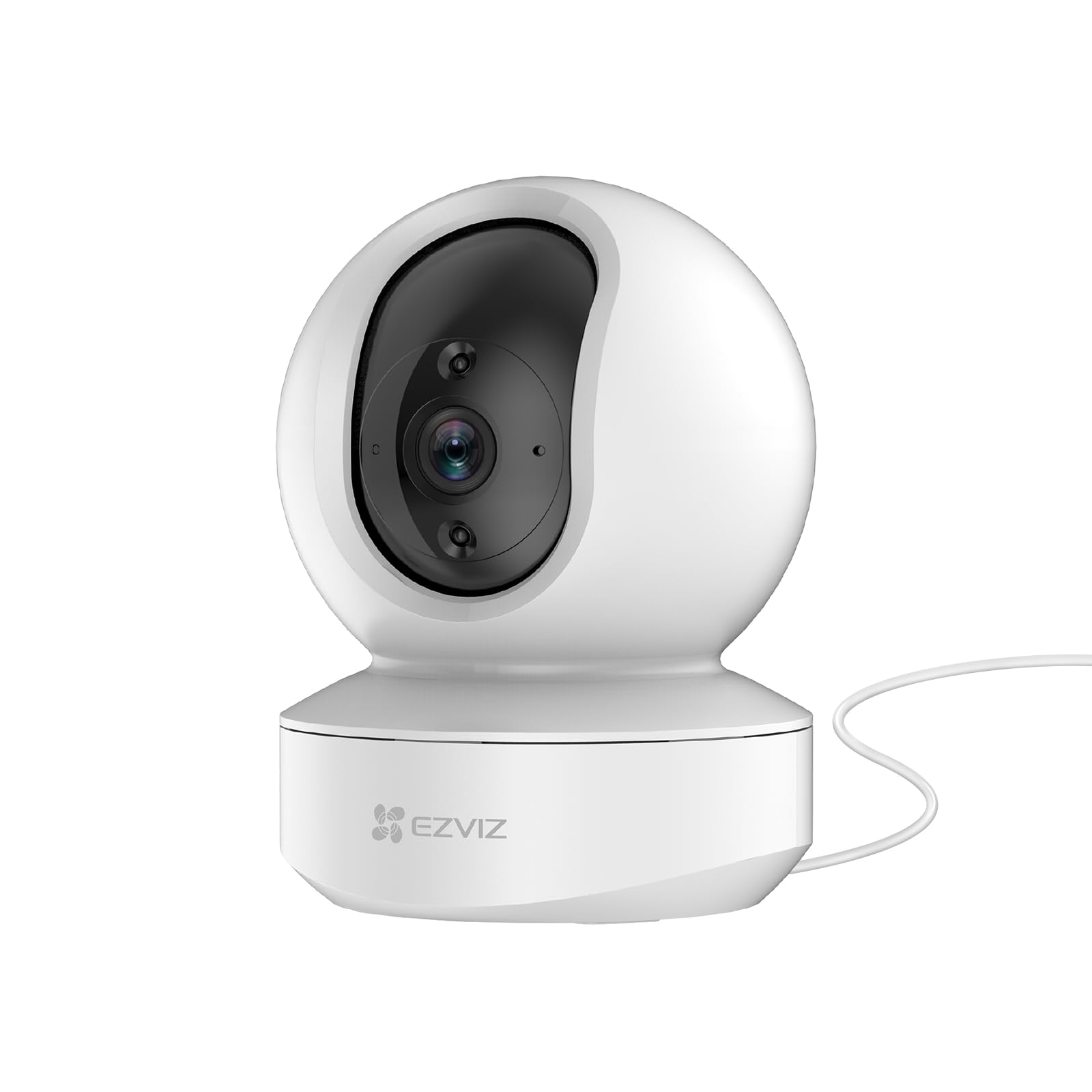 EZVIZ 1080p Security Camera Indoor WiFi 2Mp| Motion Detection | Smart Tracking | Smart Night Vision| 2-Way Audio| Compatible with Alexa(Ty1,White)