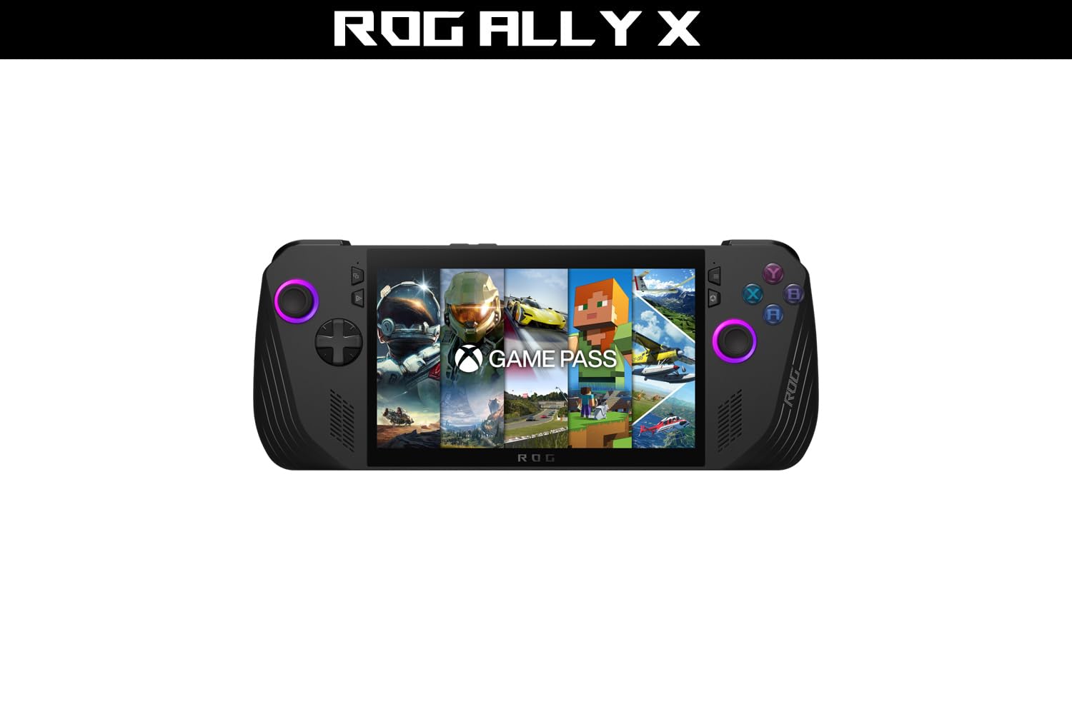 ASUS ROG Ally X RC72LA-NH007W Black - 7 Inch FHD, AMD Ryzen Z1