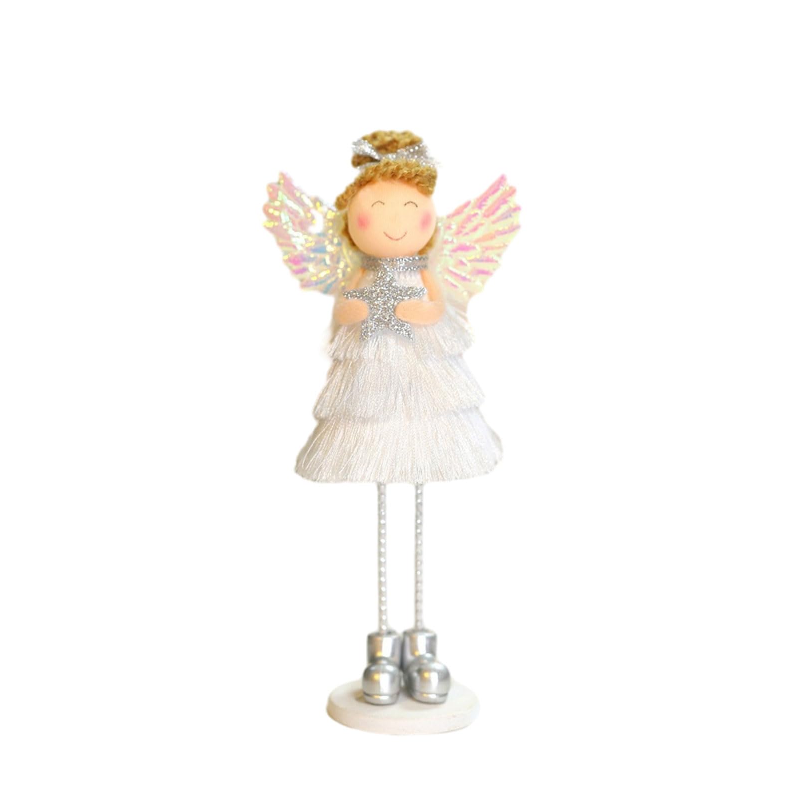 carotoe Legged AngelDoll Desktop Decoration Ornament ' Day Gift Exquisite Craftsmanship Decoration