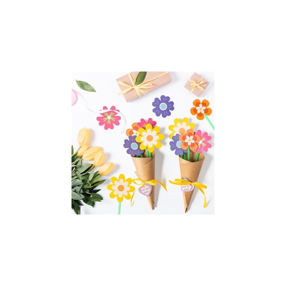 BeYumi Flower Bouquet Craft Kit - 24Pcs Mother's Day UK | Ubuy