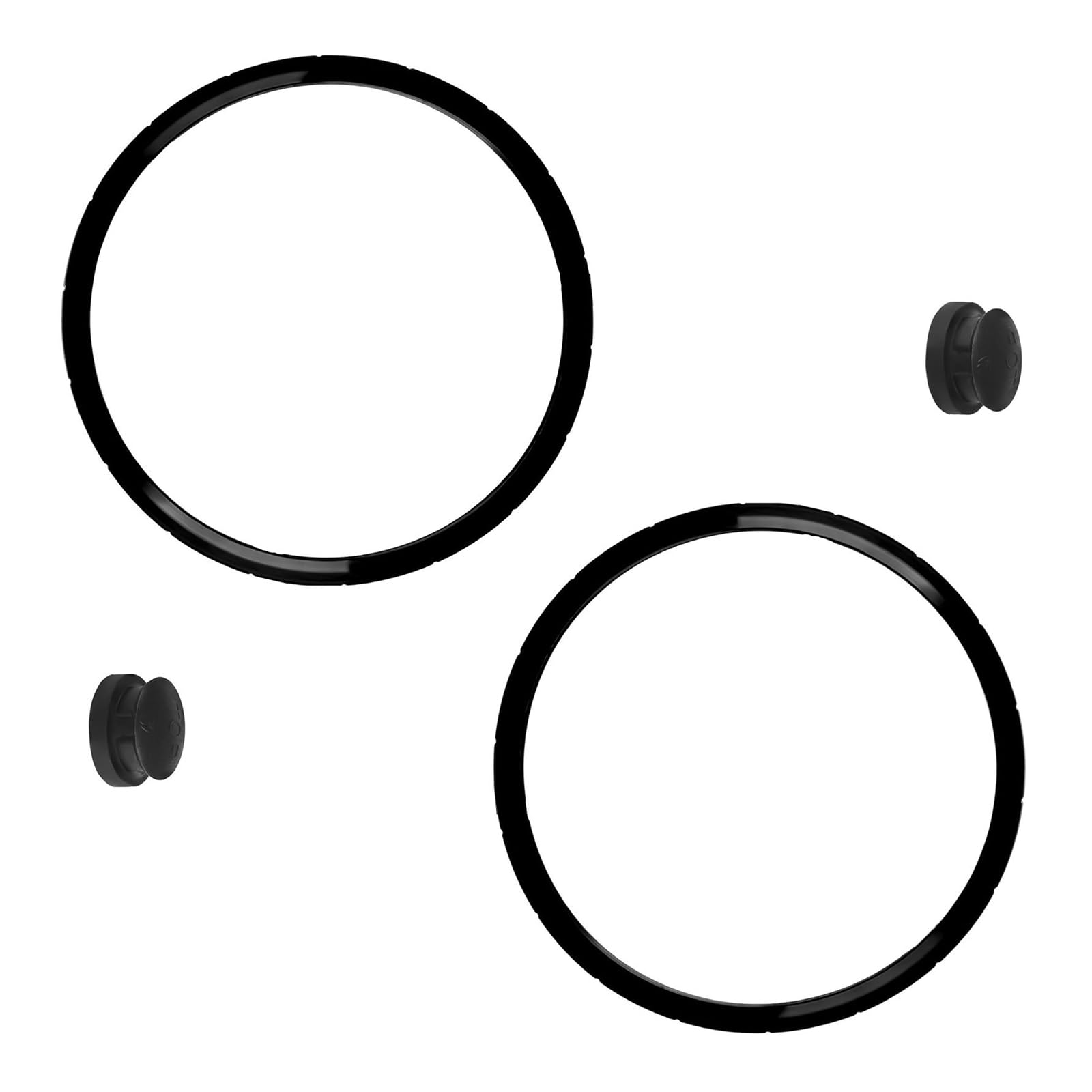 Msioytog 2 Sets Premium Silicone Sealing Rings Ensuring Great Seal And Sturdy Heat Resistance For Efficient Cooking Gasket