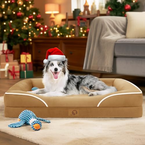 Homemate Dog Bed Large Size Dog:106.7x76.2 cm ���`�O�� ��^���p�x�b�h XL �A�E�g�h�A �y�b�g �L �x�b�h �\�t�@�p�i �������� �� �N���[�g �p�b�h �\�t�@ ���O���\�Ő􂦂�J�o�[�t�� & �m���X���b�v