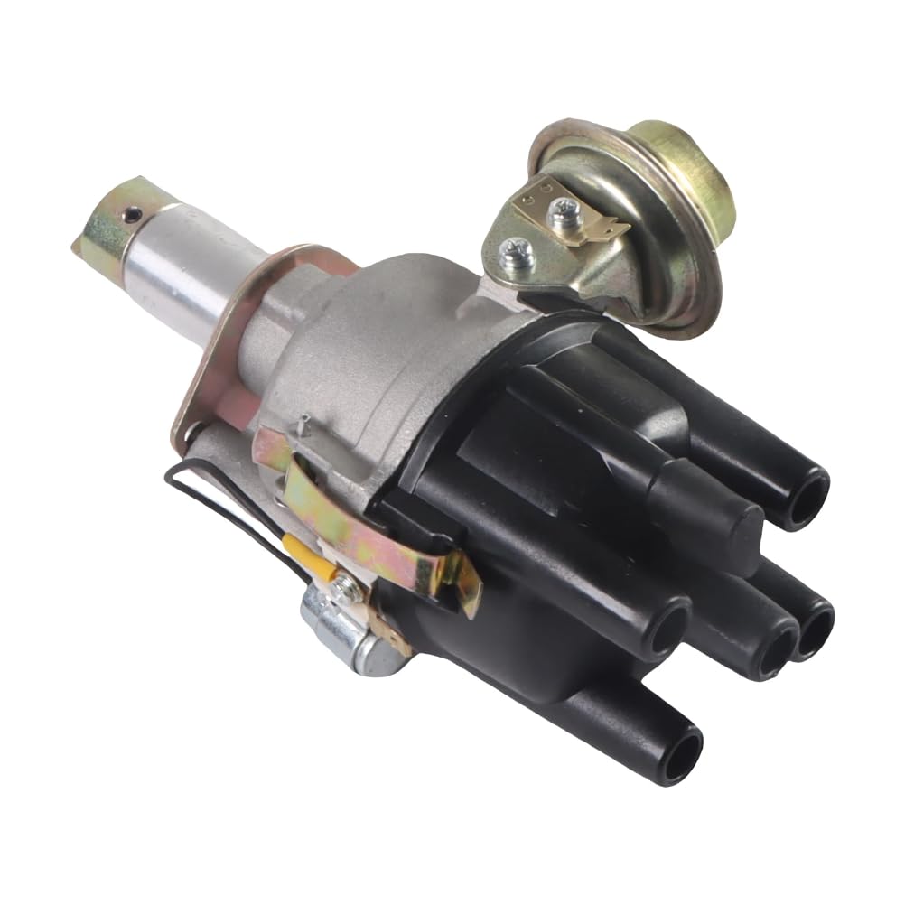 Ignition Distributor, Compatible with Nissan H20 Engine Forklift Truck, 22100-K7201, Industrial Construction Heavy Equipment Replacement Part