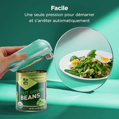 Ouvre-boîte électrique sans effort Kitchen Mama pour soulager les mains