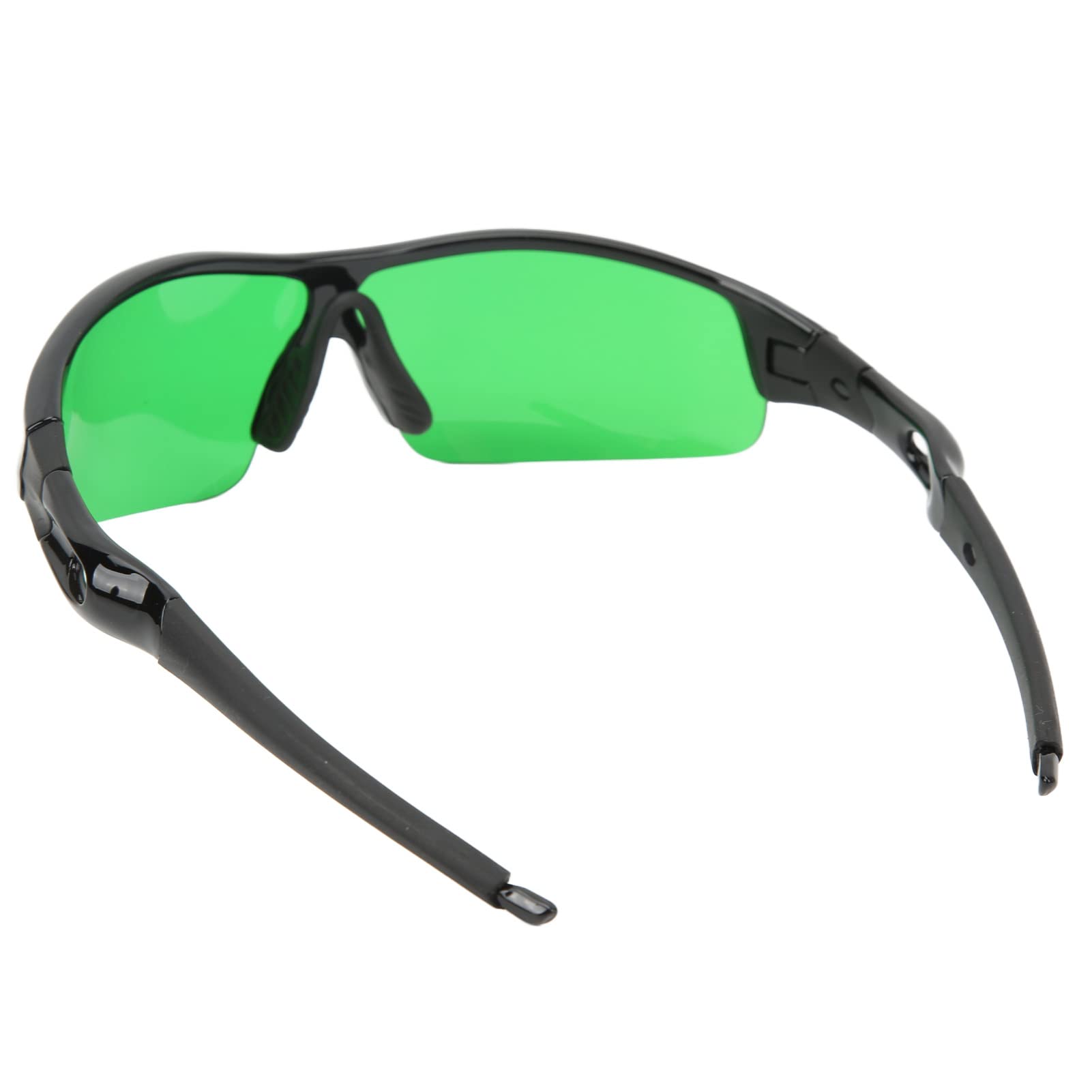 Okulary do Uprawy, Okulary Ochronne PC LED do Filtrowania UVA i UVB, Osłona światła Bocznego, Wygoda na Nosie, Dodatkowa Soczewka w Zestawie, Pracy w Namiocie Uprawy w Szklarni (GREEN)