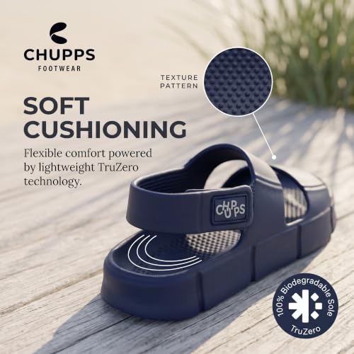 CHUPPS Men's Chunky Sandals Blue - Image 5