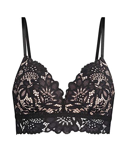 Hunkemöller Vorgeformter Longline BH ohne Bügel Shiloh - Caviar - 75B