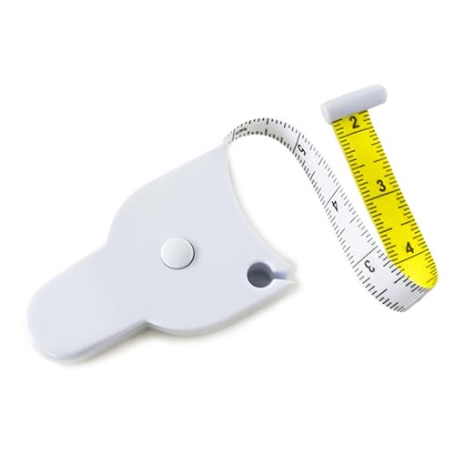 Miniatura 11 de Perfect Body - Cinta métrica telescópica automática de 80 pulgadas, cinta métrica retráctil para cuerpo: cintura, cadera, busto, brazos y más Negro