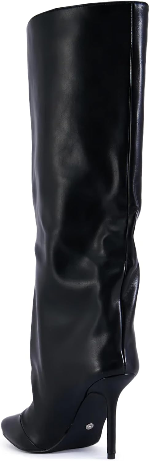 LingxiaUne Knee High Boots for Women Wide Calf Boots with Square Toe Dress Long Boot Womens Tall Boots for Ladies Casual Fashion Dressy - Image 5