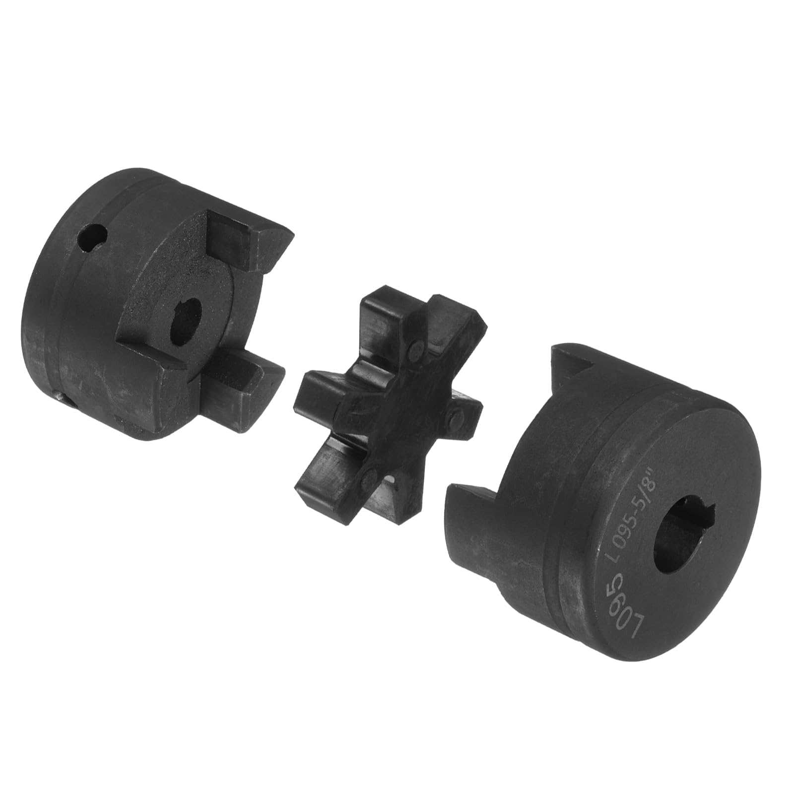 Flexible Coupling Set - L-Jaw Couplers with Rubber Spider -9