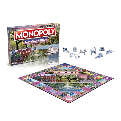 Monopoly Savannah Edition juego de mesa para 2-6 jugadores miniatura 5