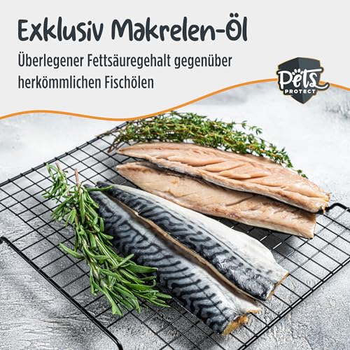 Hunde-Ergänzungsfutter Pets Protect Omega-3 Kapseln