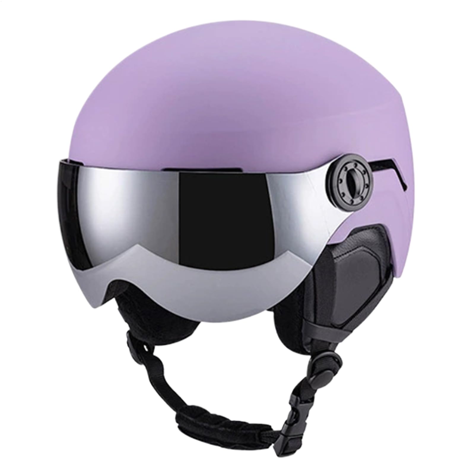 Kask snowboardowy, odporny na uderzenia kask z goglami narciarskimi, zimowy kask do gogli narciarskich, idealny do wyścigów narciarskich, jazdy na świeżym powietrzu, jazdy na nartach wewnątrz