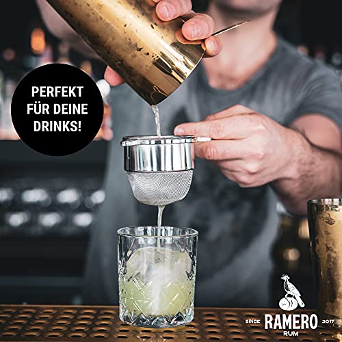RAMERO weißer Rum Blanco Miniatur 46% World Spirits GOLD Award 2022 prämiert (50ml) für (Mojito) Cocktails, süß… – Bild 5